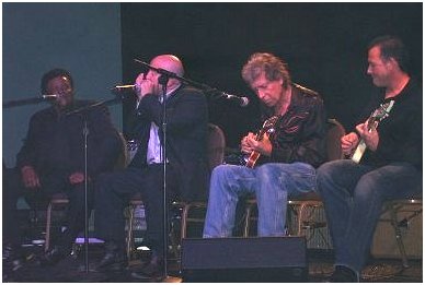 Finis Tasby, Kim Wilson, Elvin Bishop and Tommy Castro