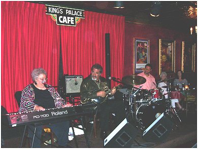 Ann Rabson, Rich DelGrosso at Kings Palace Cafe